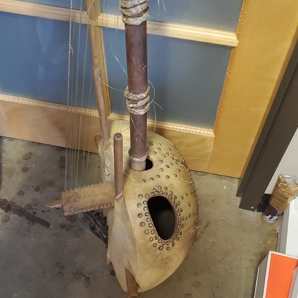 Kora Authentic Handcrafted African String Instrument with Unique Design - Picture 5 of 8